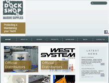 Tablet Screenshot of dockshopmalta.com